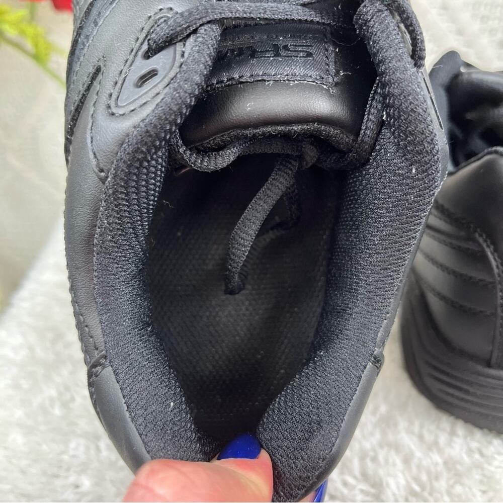SRMAX | Black Slip Resistant SSR Grip Sneakers Sz 8.5 Comfort - Picture 11 of 12